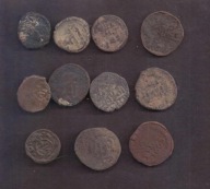 Stare Monety - głównie Islam - ciekawy zestaw - miks - 11 monet