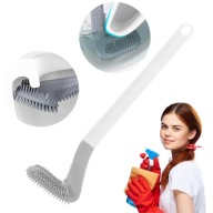 Silikonowa szczotka do WC – dokładne czyszczenie bez wysiłku antybakteryjna