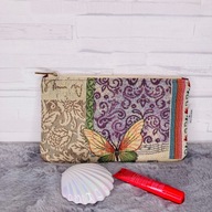 Kosmetyczka Handmade Mała Płaska Wodoodporna | Polska | Rozmiar L