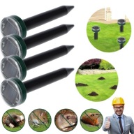 ODSTRASZACZ NA KRETY I NORNICE SOLARNY ULTRADŹWIĘKOWY MOCNY DO 3400M2 400HZ