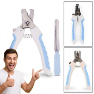 2W1 OBCINACZKI DO PAZURÓW PILNIK PRECYZYJNY PSA KOTA STAL NOWY