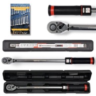 Solidny KLUCZ DYNAMOMETRYCZNY 1/2'' 20-220NM YT-07605 ETUI WALIZKA + GRATIS