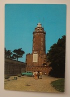 KOŁOBRZEG. Latarnia morska wzniesiona w 1907 r., odbudowana w 1945 roku