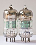 LAMPY SYLVANIA 12AT7WA 12AT7 ECC81 PARA DOBRANA 3 MIKI D-GETTER 1957r.