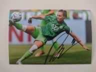 Zdjęcie 10x15 autograf Wolfsburg Bundesliga Ewa Pajor