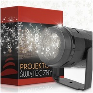 PROJEKTOR ŚWIĄTECZNY LASEROWY RZUTNIK LED NA DOM REFLEKTOR ŚNIEG