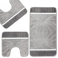 ZESTAW 2x DYWANIK ŁAZIENKOWY ANTYPOŚLIZGOWY MATA 50X80 DO ŁAZIENKI KOMPLET