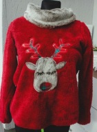F&Fświeta cieplutka bluza zima, renifer,r L/XL