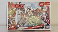 Puzzle Trefl 100 elementów Puzzle Avengers Do ataku 100