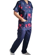 Komplet medyczny damski S szyty w Turcji