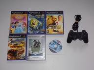 Zestaw gier na play station 2 + gratis pad