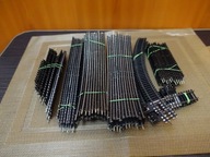 Tory kolejowe TT 1:120 – ZESTAW 63 SZT. – proste i łuki