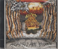Humans Are Broken Sisters Of Suffocation CD (Nervosa Crypta Arch Enemy)