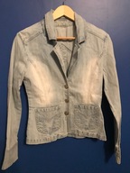 Kurtka jeansowa z guzikami