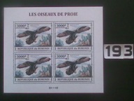 Ptaki , Burundi MNH