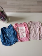 3 x koszulka dziecięca bawełna różne marki r 92