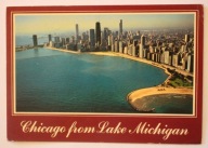 USA - AN AERIAL VIEW OF CHICAGO, FROM LAKE MICHIGAN, USA