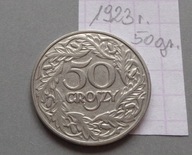 50 groszy z 1923 roku , II RP