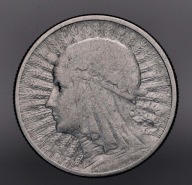 II RP, GŁOWA KOBIETY - 2 ZŁ - 1934