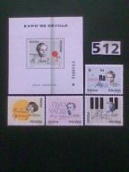 Sławni ludzie , wybitni Polacy , EXPO 92 , Polska MNH