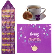 IRVING KALENDARZ ADWENTOWY 2025 HERBATA 24DNI Z HERBATĄ