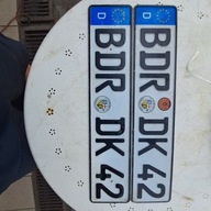 tablice samochodowe rejstracyjne kolekcjonerskie