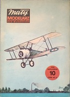Mały Modelarz 10/1985 Sopwith Camel i Triplane