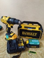Zestaw Głośnik budowlany DeWalt DCR011 bluetooth+DCD777 +2 aku +ładowarka