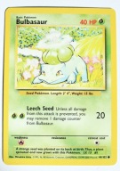 Karta Pokemon: Bulbasaur 44/102, Base Set, rok 1999-2000