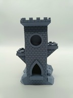 Wieża do Rzutu Kośćmi (Dice Tower) | Kolor szary lub spersonalizowany