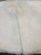 ponczo białe narzutka