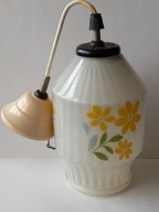 lampa żyrandol vintage PRL