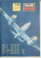 Mały Modelarz 7/1991 samolot Messerschmitt Me110C