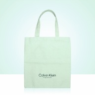 TORBA CK SHOPPER TOREBKA NA MIASTO NA ZAKUPY PIĘKNA PISTACJOWA HIT !!!