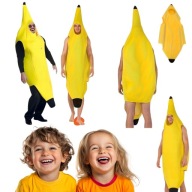 STROJ KOSTIUM PRZEBRANIE NA HALLOWEEN HALOWEEN BANAN NA IMPREZE UNISEX M/L