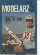 Modelarz 3-4/1990 holownik Perkun, PZL P-50 Jastrząb