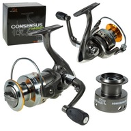 Kołowrotek Wędkarski Hokkaido Consensus FD2000 9+1 ALU SZPULA PLUS EXTRA