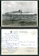 K24166)Statek Pasazerski: MS Europa, wyslany