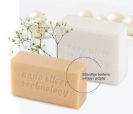 Mydło w kostce Raypath nanosilver - białe + szare