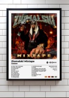 Żabson „Ziomalski Mixtape” Prezent album ozdoba na ścianę | plakat A3