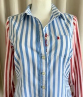 GAASTRA Elegancka KOSZULA DAMSKA Bluzka koszulowa roz 38 paski