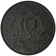 10 gr groszy 1923 - Cynk - GG Generalna Gubernia