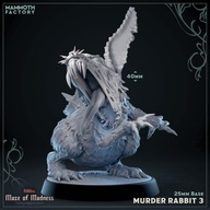 Murder Rabbit 3 - MoM - figurka RPG DnD D&D - druk 3D 14K