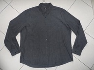 NOWA ciemno SZARA KOSZULA r XXL 2XL 46-47