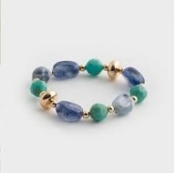 BRANSOLETKA ROSEANNA AVON NIEBIESKA