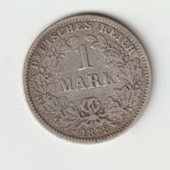 Niemcy-Cesarstwo 1 marka 1878 G