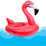 DUŻE KOŁO DO PŁYWANIA FLAMING 100x81x92cm DMUCHANE NAD JEZIORO NA BASEN