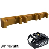 Uchwyt wieszak potrójny na akumulator baterię Makita 18V LXT