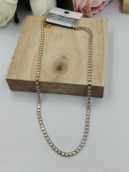 Blueberry naszyjnik tennis – złoty łańcuszek z cyrkoniami klasyczny STYL