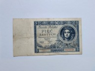 5 złotych 1930 seria C rzadkie
